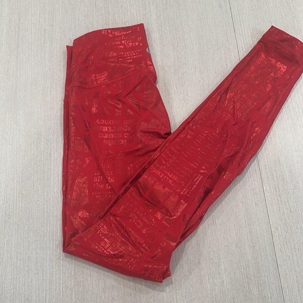 Lululemon limited edition holiday leggings